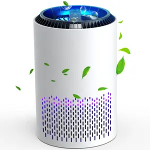 OEM custom hepa tower technology 7 stages led or standard hot selling golden supplier mini hepa air purifier for home