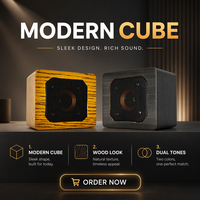 Système de haut-parleurs stéréo Super Bass Horn Amplificateurs de son Mini haut-parleur Bluetooth en bois pour PC téléphone portable