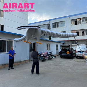 Marioneta inflable de águila para caminar por la calle, disfraz inflable de águila grande para desfiles, globo de águila. - Product Image 3