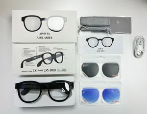 Lentes de Sol Inteligentes S1 con Cámara, Audio, <span class=keywords><strong>Traductor</strong></span> IA y Función de Grabación de Video, Conectividad WIFI - Product Image 1