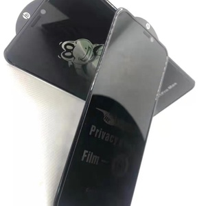 ฟิล์มกระจกนิรภัยกันรอยขีดข่วน ป้องกันการมองลอก ขอบโค้ง 18D พร้อม Airbag สำหรับ iPhone 16 Pro Max - Product Image 2
