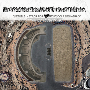 Nouvelles Plaquettes de Frein BESYS CG125 Haute Performance Matériaux de Friction Métalliques pour SUZUK//Yamaha Rétrofit/Mise à Niveau - Product Image 2