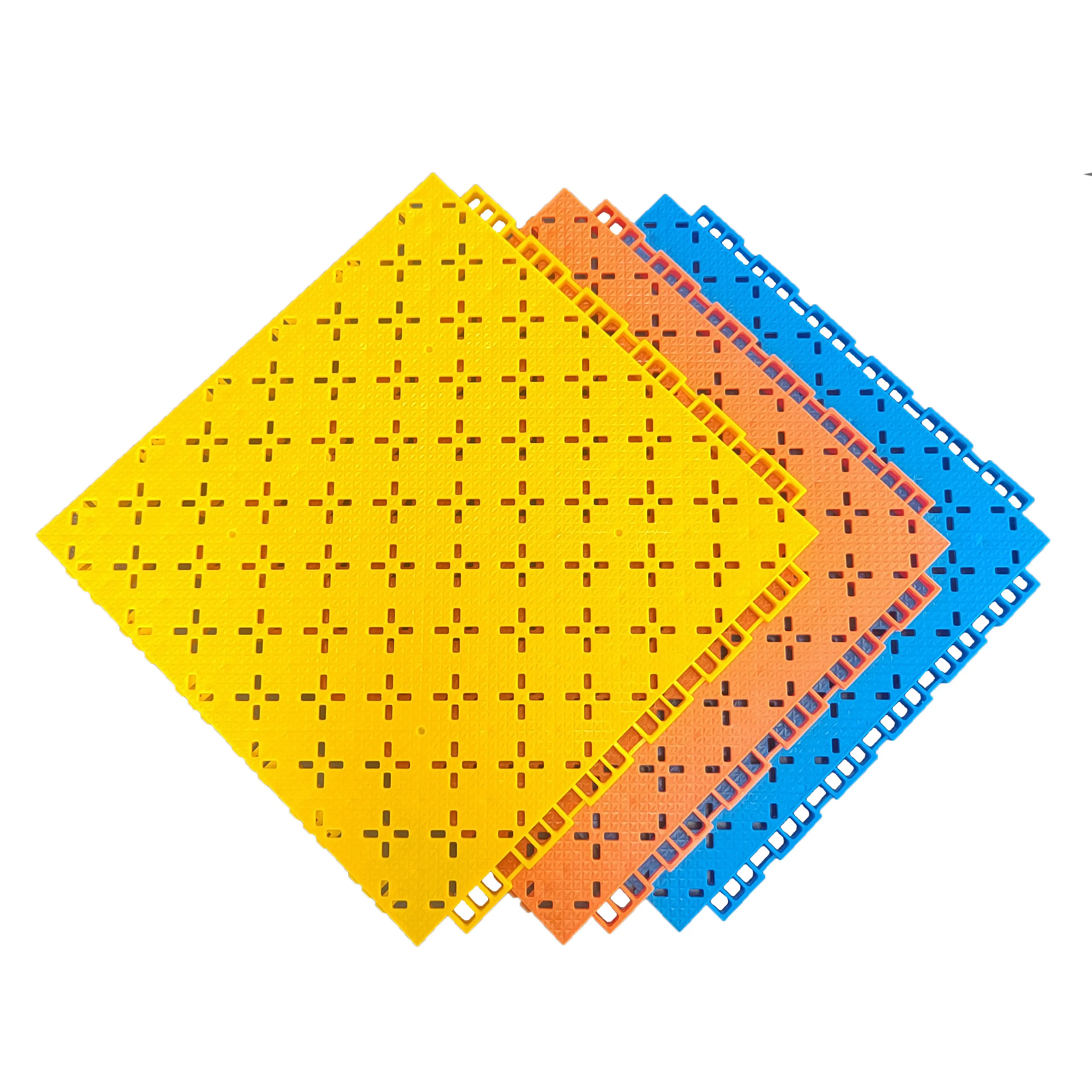 بلاطات أرضيات متشابكة بلاستيكية، بلاطات ملعب كرة الطائرة الاصطناعية الرسمية
