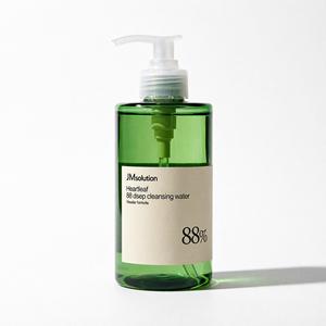 JMsolution Heartleaf 88 Agua Limpiadora Profunda 500ml Para Todo Tipo de Piel, Limpiador Facial, Agua Desmaquillante - Product Image 1
