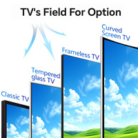 Televisor Inteligente LCD Mini-LED de Alta Definición BRIGHT PICTURE, 43/50/55 Pulgadas, Google, Pantalla Curva Súper Ancha, 4K HDR10+, Brillo de 5000cd