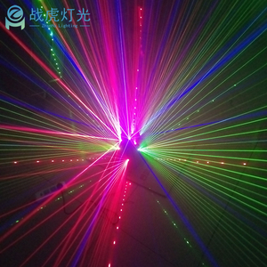 Magic 360 Degree Rotation Stage Lights 9 Holes RGB DJ Laser <strong>Disco</strong> Revolving <strong>Mushroom</strong> Moving Head with Dmx512 Control IP20 - Product Image 6