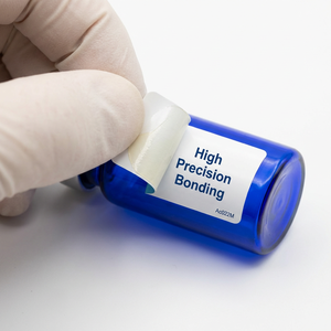 Custom Frosted Blue Glass Vial <b>Labels</b> 10ml Stickers for Liposomal Anti Aging Formula <b>Packaging</b> - Product Image 5