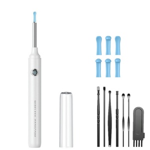 Otoscope sans fil avec caméra pour le nettoyage des oreilles, kit d'élimination du cérumen pour enfants et adultes, outil efficace pour l'élimination du cérumen - Product Image 4