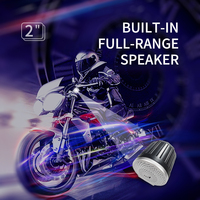 Système audio de studio de moto Haut-parleurs stéréo Radio FM Lecteur de musique MP3
