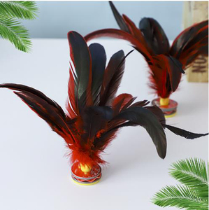 Exercice de jambe force musculaire et flexibilité du corps Sport coup de pied volant sport traditionnel chinois <span class=keywords><strong>Jianzi</strong></span> jouet jouer - Product Image 5