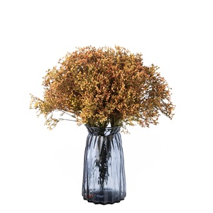 Bouquet de fleurs artificielles CallaFloral Gypsophile, orange clair et rose mélangé, en plastique, pour décoration de mariage, style INS - Product Image 5