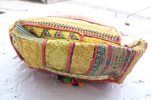 Indian Style Banjara Bag Vintage Hobo Sling Ethnic Hand Embroidered Two <b>Straps</b> Waterproof Large Capacity <b>Shoulder</b> Bag Purse - Product Image 4
