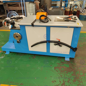 מחיר המפעל צינור צינור סיבוב ספירלה המרפק מכונת מתכת גיליון מכונת מכונת המרפק - Product Image 2