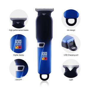 <span class=keywords><strong>Tondeuse</strong></span> à cheveux de coiffeur électrique rechargeable professionnelle pour hommes affichage à LED <span class=keywords><strong>tondeuse</strong></span> à cheveux - Product Image 2