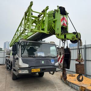 Grue de chantier d'occasion reconditionnée de 25 tonnes QY25V avec moteur Weichai pour levage lourd en construction - Product Image 1