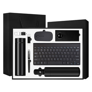 批发定制商务套装真皮笔记本笔真空杯鼠标键盘伞企业礼品客人礼物 - Product Image 1