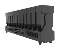 XLIGHTING IP65 impermeable 12 Uds * 60W LED Wave Light barra móvil RGBW emisor Lyre luces con DMX512 para escenario DJ Disco conciertos