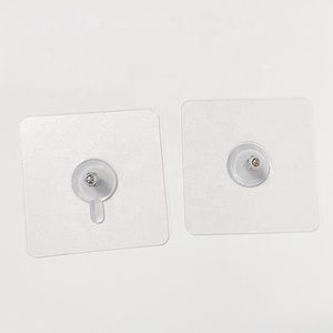 粘着性のあるトラックレスねじステッカーパンチフリーねじステッカーシームレスな強力な接着マウント棚壁フックキット - Product Image 2