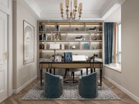 Meuble de rangement bibliothèque moderne sur mesure avec étagères ouvertes pour bureau