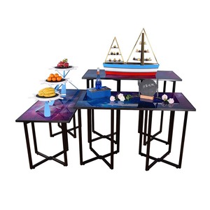 Vendita calda Design minimalista di moda piccoli tavoli Hotel e Bar Set Food Table - Product Image 1