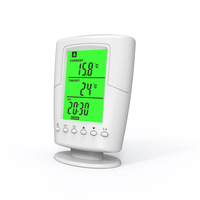 Nuevo Termostato Inalámbrico Programable Multicanal con Control Remoto Digital para Calefacción y Refrigeración