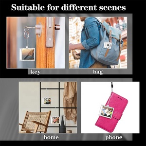 Mini porte-clés CD, étuis transparents pour albums DVD, supports de disques compacts vierges en vrac, pendentifs personnalisables pour la décoration et les cadeaux - Product Image 6