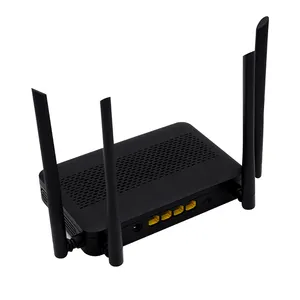 OEM/ODM Atacado AX1200 4GE 802.11ac Malha Router Wifi5 Dupla Banda Casa Roteador Sem Fio com 4 * 5dbi Antena