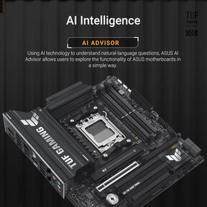 Per ASU TUF Gaming B850M-PLUS scheda madre WiFi <span class=keywords><strong>AMD</strong></span> AM5 14 2 1 80A DrMOS stage <span class=keywords><strong>DDR5</strong></span> PCIe 5.0 3X M.2 wi-fi 6E 2.5Gb LAN DP - Product Image 4