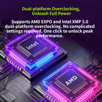 Kimtigo DDR5 XPG ECC Desktop Memory RAM 16GB 6000MHz Hynix HeatSink CL38 HighSpeed for Intel/AMD