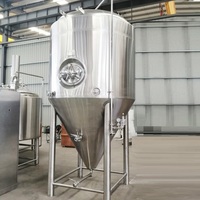 Réservoir de Fermentation Conique En Acier Inoxydable 304 Sur Mesure TEK 5000L, Cuve de Fermentation de Boissons 8000L, Coût d'Usine