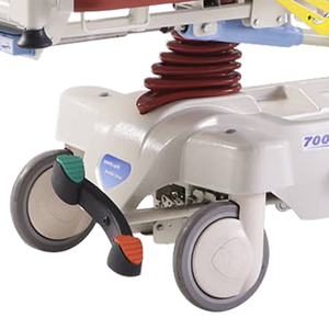 लक्जरी हाइड्रोलिक अस्पताल रोगी स्थानांतरण स्ट्रेचर चिकित्सा आपातकालीन परिवहन बिस्तर ट्रॉली - Product Image 6