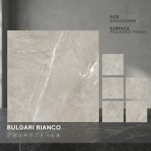 Alaska Light 24x24inch Soluble Salt Matt Porcelain Tiles Elegant Interior Hall Bathroom Flooring 8mm - Product Image 3