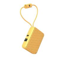 Power Bank Mini Portabel Baru 10000mAh Baterai Li-Polymer 22.5W Pengisian Cepat Kabel Terintegrasi Layar LED Penggunaan Luar Ruangan Dual USB