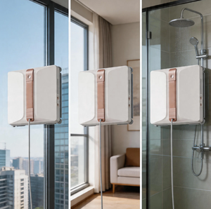 Robot Limpiador Ultrasónico Inteligente para el Hogar, 7000pa, Robot de Limpieza de Ventanas de Vidrio y Eléctricas de Gran Altura con Control Remoto para Hoteles y Automóviles - Product Image 2