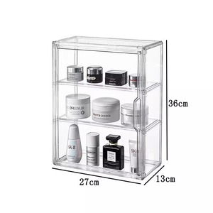 투명 아크릴 디스플레이 테이블 아름다움 메이크업 아크릴 디스플레이 선반 - Product Image 6