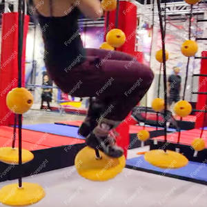 Juego de columpio de aluminio ninja warrior stuff, armazón de entrenamiento para niños - Product Image 4