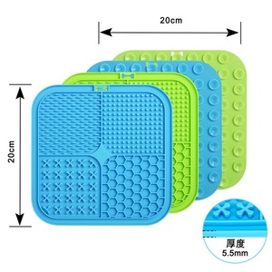 Silicone Licking Mat Rectangle Reusable Slow Feeding For Dogs Cats Pet Food Dispensing Toy - Product Image 4