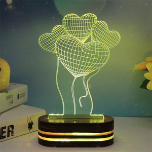 7 Color <strong>Change</strong> Baby Bedroom Decor Horse 3D LED Night Light Unicorn Party Cartoon Horse Lamp - Product Image 2
