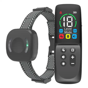 Pantalla LCD 00M Control remoto entrenador de perros Color Anti ladridos Pet Shock <span class=keywords><strong>Collar</strong></span> impermeable <span class=keywords><strong>Collar</strong></span> de entrenamiento para perros - Product Image 1