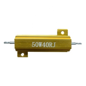 Resistencia Fija <span class=keywords><strong>de</strong></span> Aluminio para <span class=keywords><strong>Casa</strong></span> o Oficina, 25W, 0.1 ohmios, 10 ohmios, Bobinada - Product Image 4