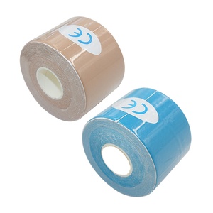 Cinta de Kinesiología <span class=keywords><strong>KT</strong></span> de Nailon Elástica en 4 Direcciones de 5cm para Deportes, Soporte Muscular de <span class=keywords><strong>Rodilla</strong></span>, Vendaje de Fitness y Entretenimiento, 5m para Gimnasio - Product Image 1