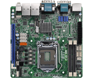เมนบอร์ดควบคุมอุตสาหกรรมแบบฝังตัว IMB-181 MINI-ITX มี LGA1150ชิปเซ็ตหลัก <span class=keywords><strong>Q87</strong></span> i7ซีพียู i5 DDR3ขนาด16กิกะไบต์สำหรับ ASRock - Product Image 2