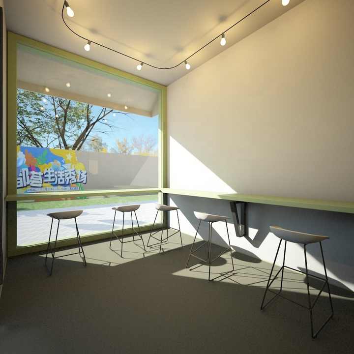 Container Shop Design 20ft Container Prefabricated Coffee Shop Kiosk ...