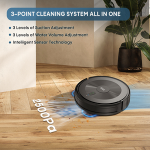 Aspiradora Robótica Inteligente 3 en 1 Bagotte, Control Remoto por Aplicación Tuya, para Hoteles y Garajes, Stock en la UE, Fuente de Alimentación por Batería, Robot Acuático - Product Image 2