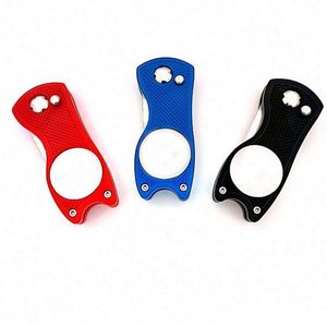 Fourchette verte en métal pour golf, Fourchette à boule, - Product Image 1