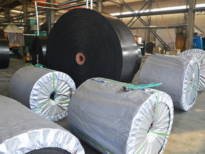 Çin'den 585mm geniş siyah ağır kaya çimento alev geciktirici kauçuk konveyör kemerleri toptancı - Product Image 3