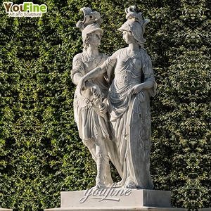 Tượng Hiếp Dâm <span class=keywords><strong>Helena</strong></span> Ngoài Trời Bằng Đá Cẩm Thạch Trắng Cổ Điển Kích Thước Cuộc Sống - Product Image 5