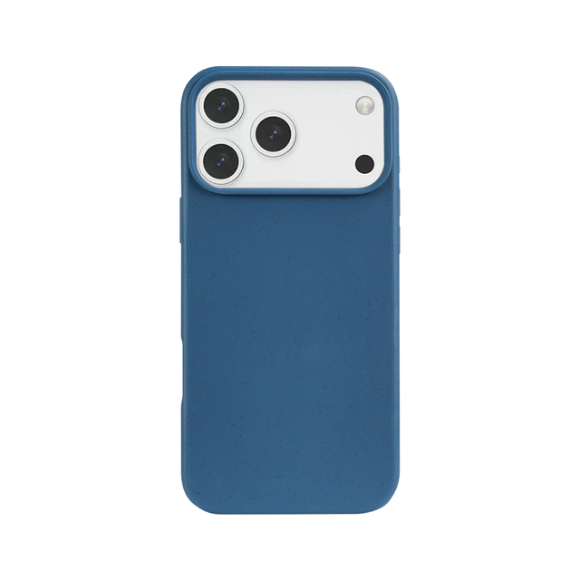 Wholesale Eco Friendly Biodegradable Wheat Straw Shock Proof Tpu Mobile Phone case iphone 17 16 15 Pro Max