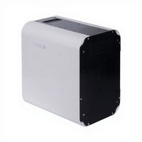 Boîtier de ventilateur sur mesure en tôle, double boîtier de ventilateur en acier inoxydable, fabrication de tôles