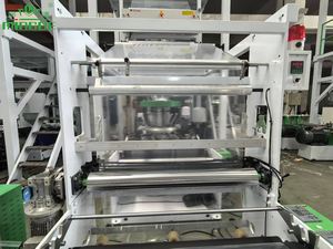 เครื่องผลิตฟิล์มเป่าพลาสติกโพลีเอทิลีนชนิด HDPE แบบสามชั้น สายการผลิตเครื่องอัดรีดฟิล์มพลาสติกหลายชั้นแบบเป่าลม <span class=keywords><strong>Aba</strong></span> - Product Image 3